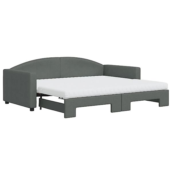 vidaXL Bett Tagesbett Ausziehbar mit Matratzen günstig online kaufen