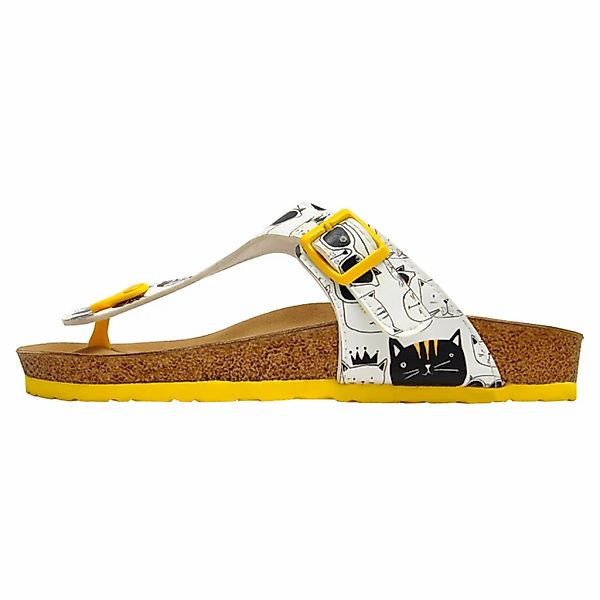 DOGO Zehentrenner "Lila Dogo Lila Sandalen Damen Sandalen/ Sandaletten / Fe günstig online kaufen