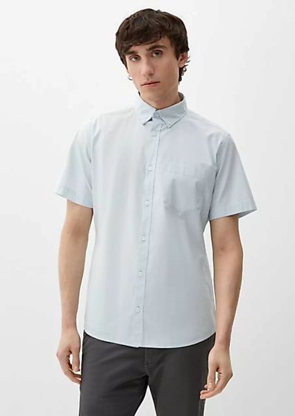 s.Oliver Kurzarmhemd Kurzarmhemd mit Button-Down-Kragen günstig online kaufen