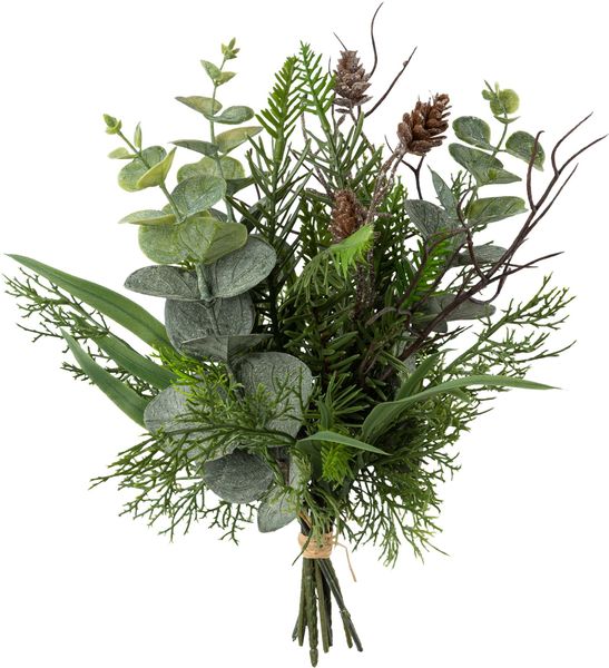 Winterliche Kunstpflanze Weihnachtsdeko Eukalyptus, Creativ green, günstig online kaufen