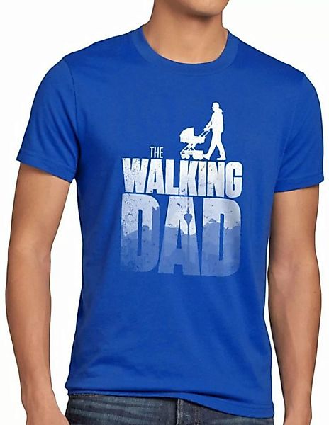 style3 Print-Shirt Herren T-Shirt The Walking Dad zombie günstig online kaufen