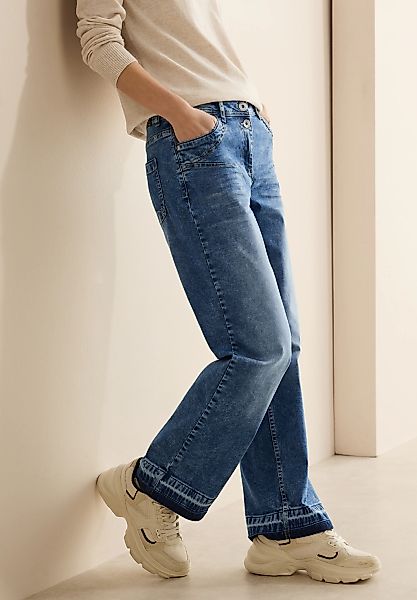 CECIL 5-Pocket-Jeans Style Neele mit weit günstig online kaufen