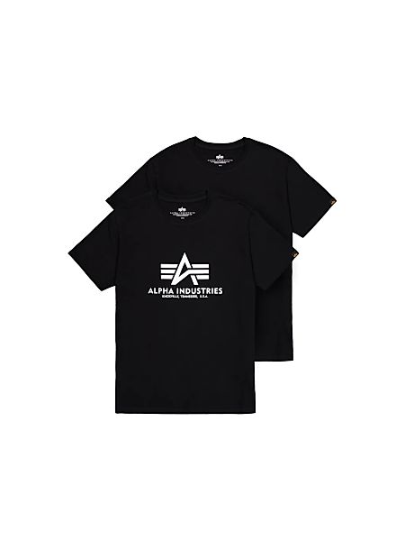 Alpha Industries Rundhalsshirt "Basic T 2 Pack" Set, 2 Stk. tlg. günstig online kaufen