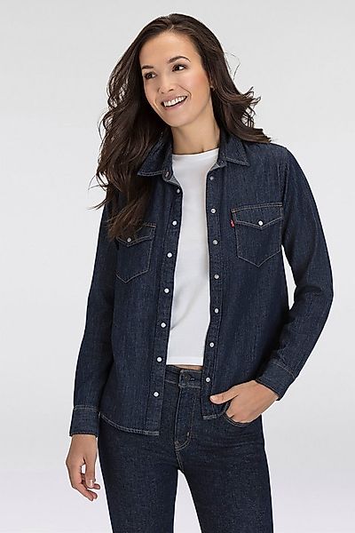 Levi's® Jeansbluse ESSENTIAL WESTERN mit Brusttaschen mit Druckknöpfen günstig online kaufen