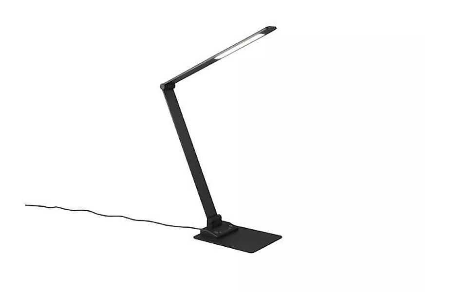 LED-Tischleuchte inkl. USB Ladefunktion Matt 1 Stück Metall Schwarz günstig online kaufen