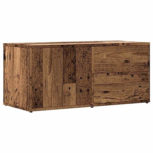 vidaXL TV-Schrank Altholz-Optik 80x34x35,5 cm Holzwerkstoff 856010 günstig online kaufen