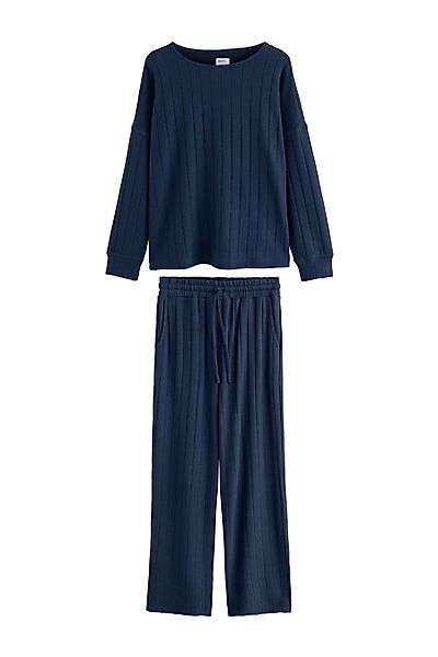 Next Pyjama Langärmeliger, gemütlicher Schlafanzug, Kurzgröße günstig online kaufen