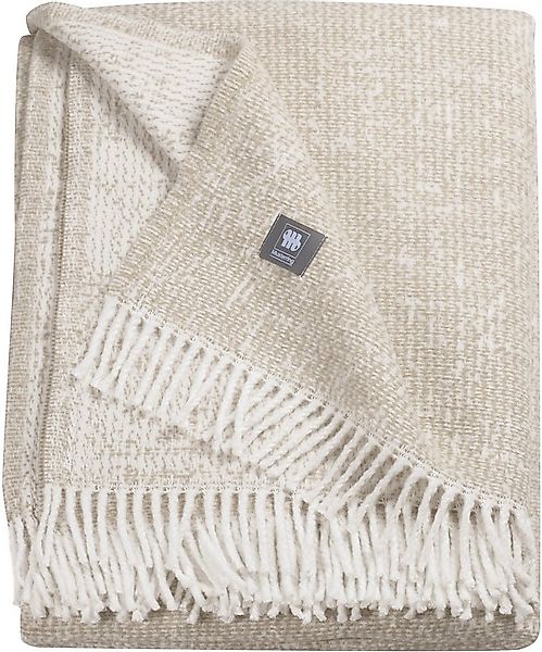 Wohndecke Ease, Musterring, mit hohem Baumwollanteil günstig online kaufen