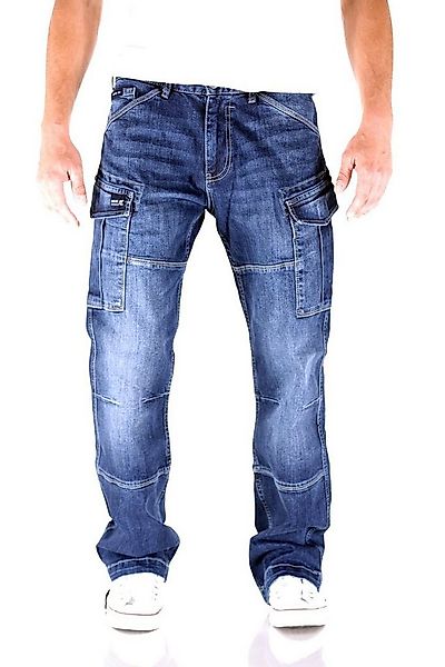 Big Seven Cargojeans Big Seven Brian Dark Aged Cargo Herren Jeans Hose günstig online kaufen