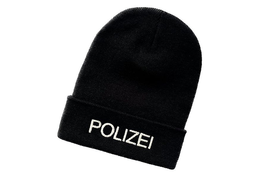 Schnoschi Strickmütze Strickmütze mit breiten Umschlag (Beanie Mütze) mit P günstig online kaufen