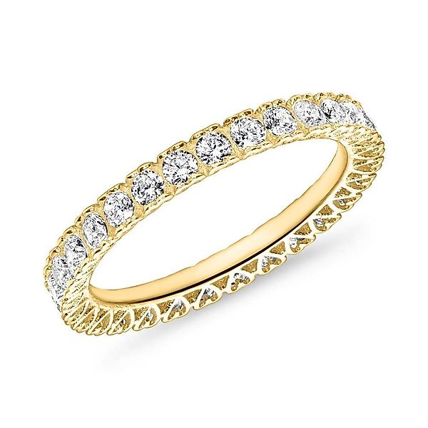 Unique Goldring Unique Damenring aus 8-karätigem günstig online kaufen