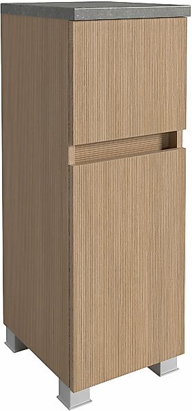 welltime Unterschrank "EIXO, 1 Tür, 1 Einlegeboden, 1 Softclose-Auszug, MDF günstig online kaufen