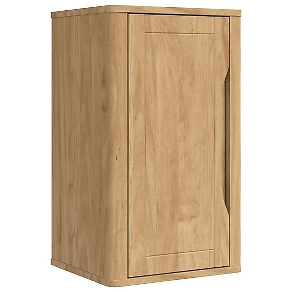 vidaXL Badezimmer-Wandschrank mit Tür FLORO Wachsbraun 35 x 30 x 60 cm 4201 günstig online kaufen