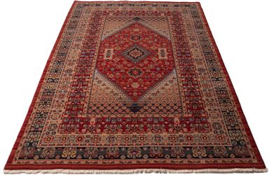 THEKO Wollteppich "Saharna 2400" rechteckig 12 mm Höhe reine Wolle, Orient- günstig online kaufen