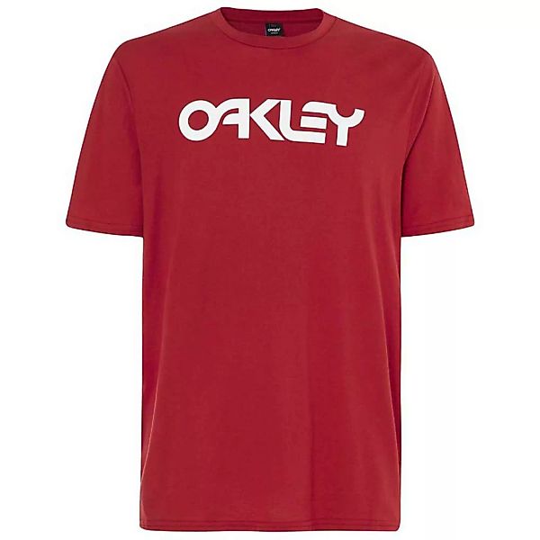 Oakley Apparel Mark Ii Kurzärmeliges T-shirt XL Samba Red günstig online kaufen