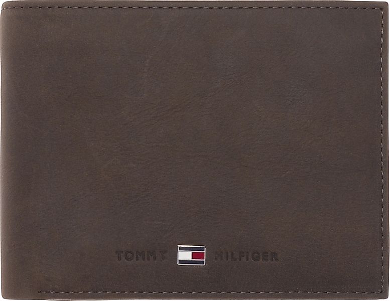 Tommy Hilfiger Geldbörse aus Leder, 12,5 cm x 10 cm günstig online kaufen