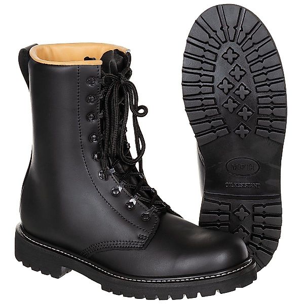 MFH Leder Kampfstiefel schwarz 38 Outdoorschuh günstig online kaufen
