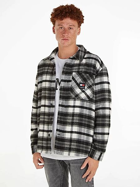 Tommy Jeans Plus Fleecehemd "TJM FLEECE LINED CHECK SHIRT EXT" günstig online kaufen