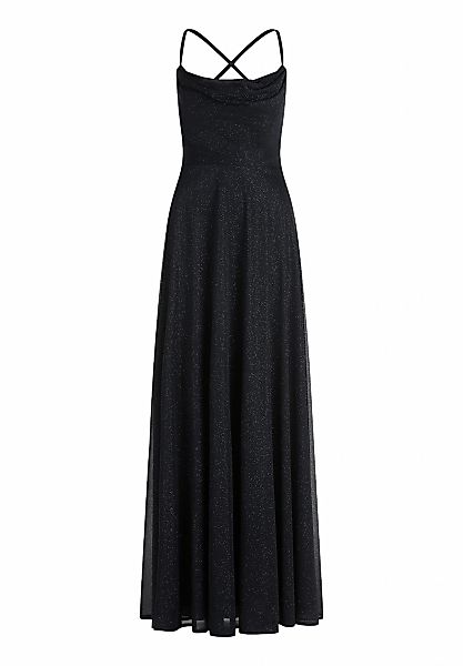 Vera Mont Abendkleid "Damen mit Wasserfallausschnitt" Ohne Tasche Glitzer günstig online kaufen