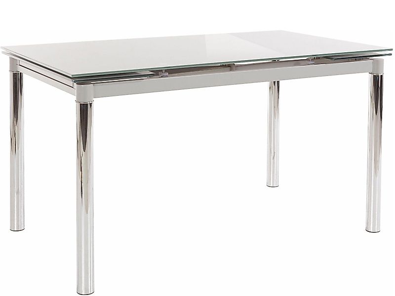 loft24 Esstisch Pippa, Tischplatte aus Glas, günstig online kaufen