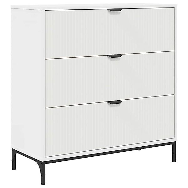 vidaXL Sideboard Sideboard mit Schubladen Weiß günstig online kaufen