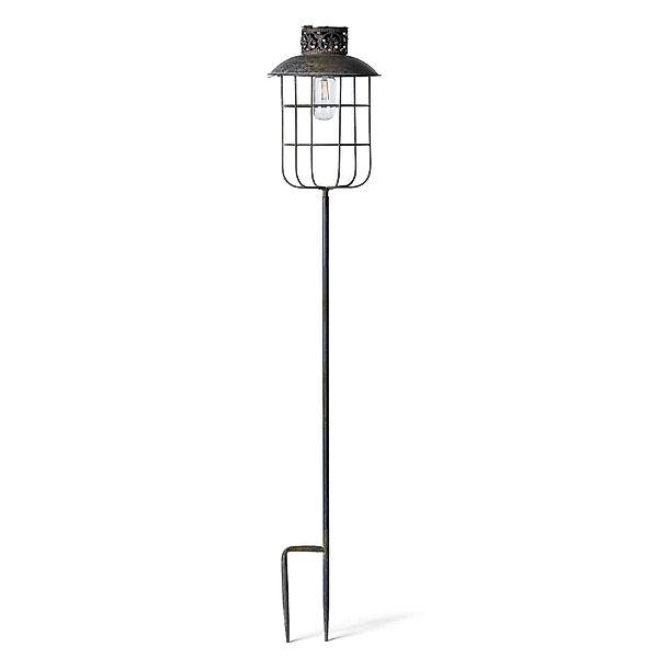 Mirabeau LED Laterne Solar-Laterne Nistos antikgrau günstig online kaufen