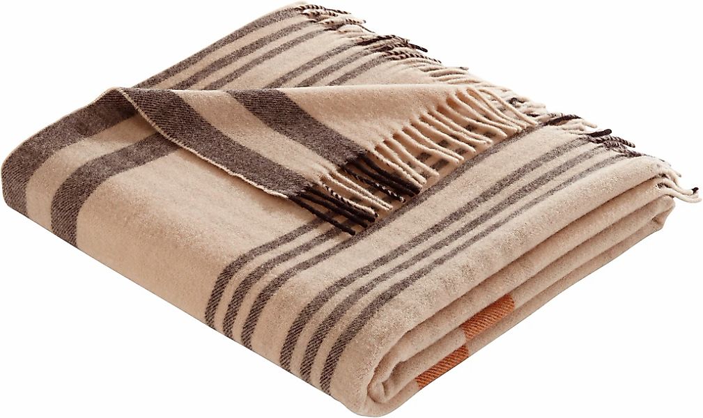 Guido Maria Kretschmer Home&Living Plaid "Mila" aus 100% Schurwolle, Kusche günstig online kaufen