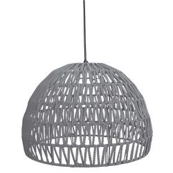 Hängeleuchte in Grau Skandi Design günstig online kaufen