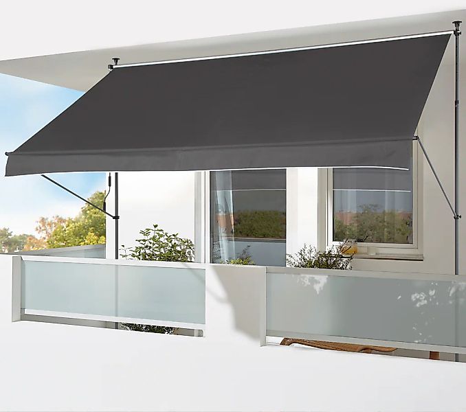 KONIFERA Klemmmarkise "Peñíscola" Breite/Ausfall: 350/150 cm günstig online kaufen