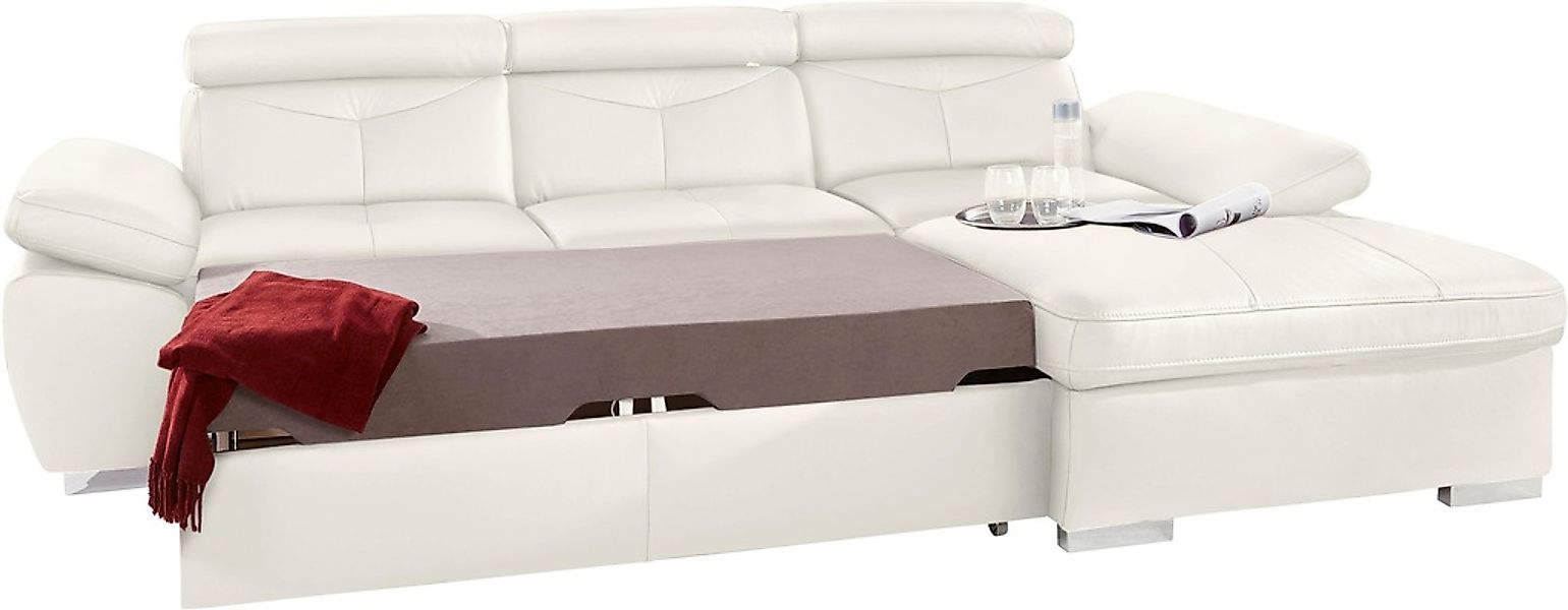 exxpo - sofa fashion Ecksofa "Spring, super bequem und komfortabel mit Armt günstig online kaufen