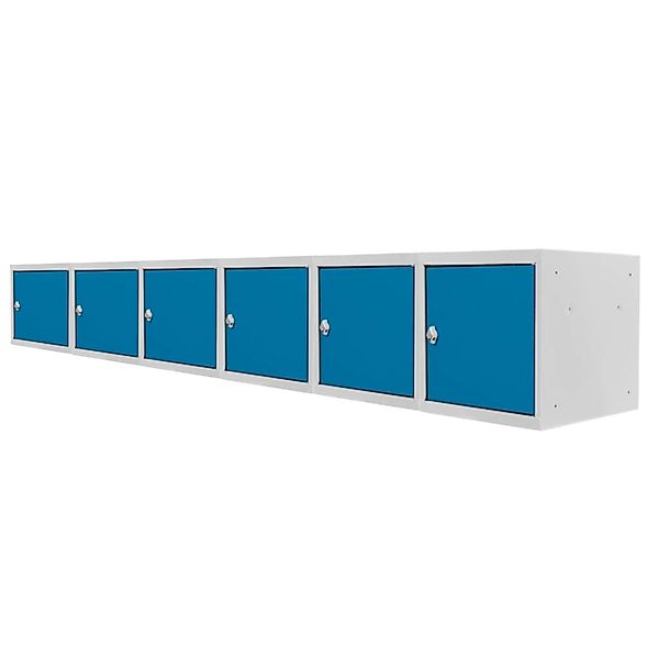 PROREGAL Mega Deal 6x Schließfachwürfel Blocky Mit Drehriegelschloss Für Vo günstig online kaufen