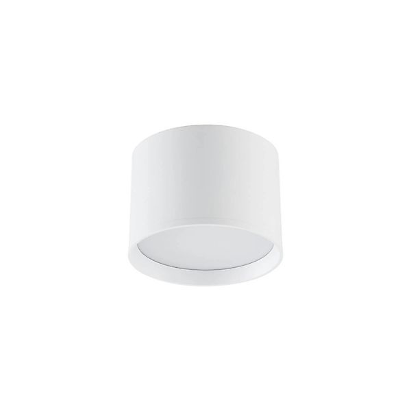 Lindby LED Deckenlampe Nivoria 10020111 Modern in Weiß aus Aluminium 1-flam günstig online kaufen