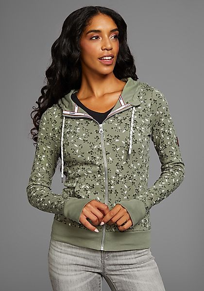 KangaROOS Sweatjacke mit Allover-Print günstig online kaufen