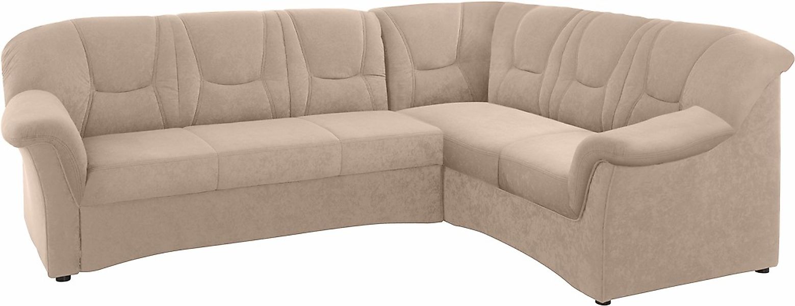DOMO collection Ecksofa "Sarafina zeitlos und komfortabel, optional mit Fed günstig online kaufen
