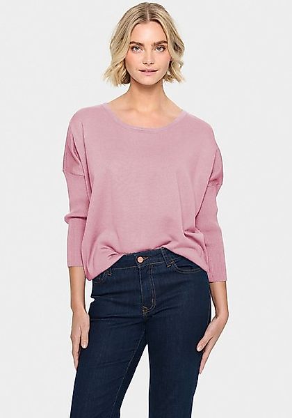 Saint Tropez Rundhalspullover A2561, MilaSZ R-Neck Pullover günstig online kaufen