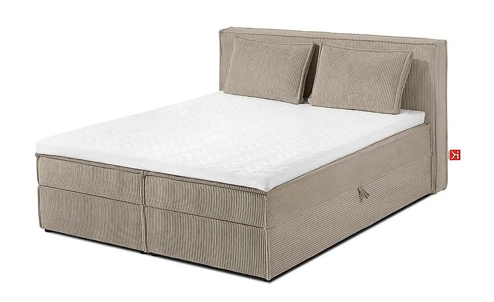 KONSIMO Boxbett   ¦ beige ¦ Maße (cm): B: 145 H: 95 Betten > Polsterbetten günstig online kaufen