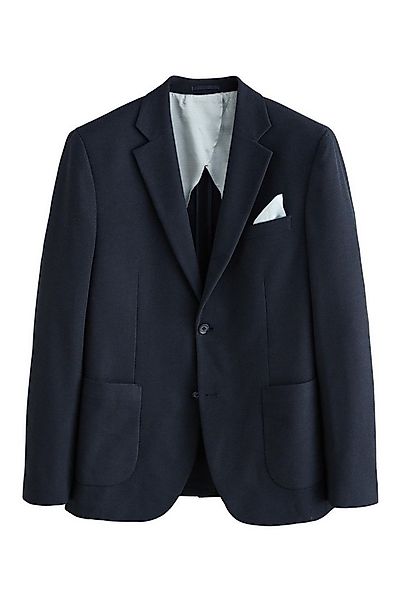 Next Jerseysakko Slim Fit Sakko mit Waffelstruktur und Stretch (1-tlg) günstig online kaufen