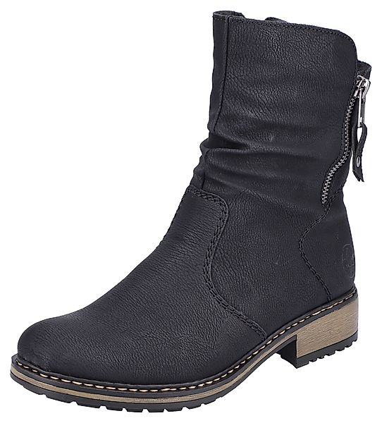 Rieker Winterstiefelette, Winterboots, slouchy Schaft, Blockabsatz günstig online kaufen