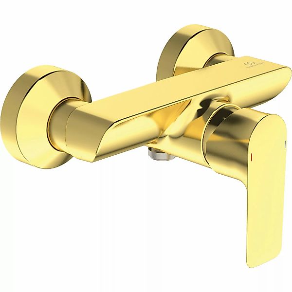 Ideal Standard Brausearmatur Connect Air Aufputz Brushed Gold günstig online kaufen