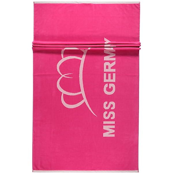 Egeria Strandtuch Miss Germany - Farbe: pink - 734 (60014) günstig online kaufen