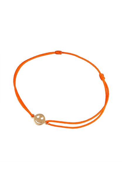 Elli Armband mit Smile Face Textil günstig online kaufen