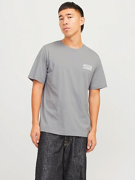 Jack & Jones Rundhalsshirt "JJECORP mit Logo-Print und klassischem Rundhals günstig online kaufen