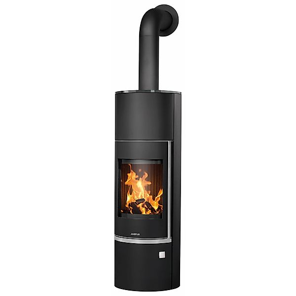 Justus Faro Aqua 2.0 Kaminofen Stahl Schwarz 8,5 kW günstig online kaufen