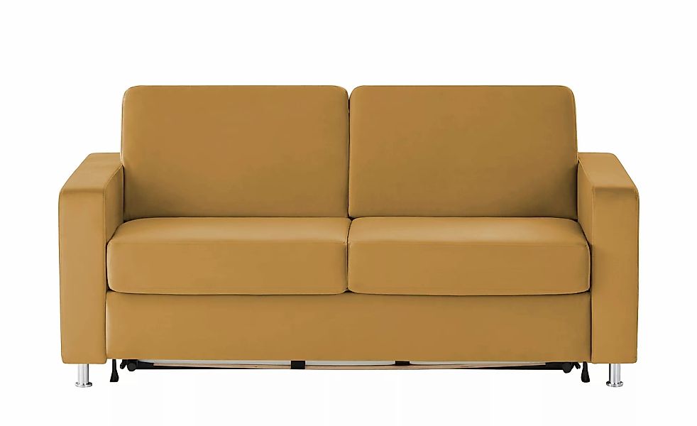 nehl Schlafsofa  Boston Deluxe ¦ gelb ¦ Maße (cm): B: 199 H: 91 T: 103.0 Po günstig online kaufen