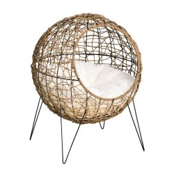 PawHut Tierhöhle Katzenhaus mit Metallgerüst günstig online kaufen