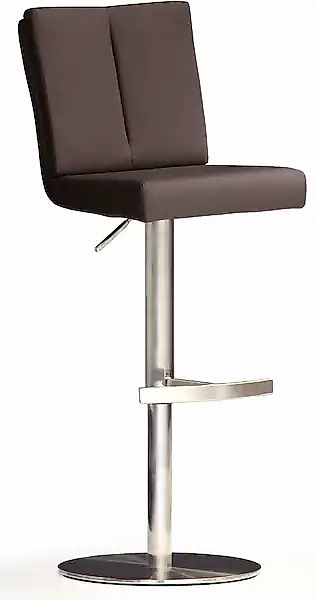 MCA furniture Bistrostuhl »BARBECOOL«, mit Rückenlehne, Bodenplatte rund, 1 günstig online kaufen