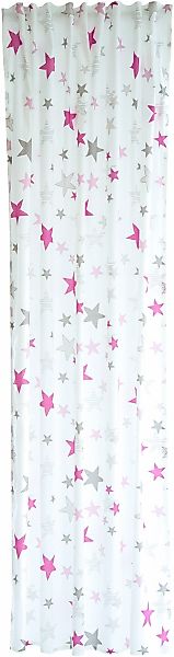 HOMING Vorhang "Stars" verdeckte Schlaufen 1 Stk. tlg. blickdicht, Kinderzi günstig online kaufen