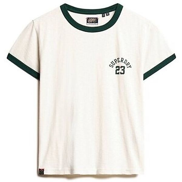 Superdry  T-Shirt T-shirt ajusté femme  Athletic Essentials Ringer günstig online kaufen