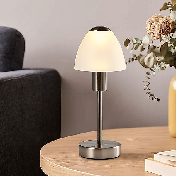 LQWELL Schreibtischlampe Touch Tischleuchte Kabellos Nachttischlampe günstig online kaufen