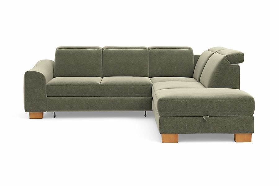 Home affaire Ecksofa »Dundee L-Form« wahlweise mit Kopfteilverstellung und günstig online kaufen